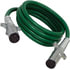 7AAB152MG by TECTRAN - ARTICFLEX 7-Way ABS Duty Straight Cable, Green, 15 ft., Metal Plugs, Spring Guards