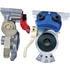 16082 by TECTRAN - Gladhand - Aluminum Casting, Handle Style Shut-Off, Emergency, with Flange Mount