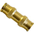 87032 by TECTRAN - Air Brake Air Line Union - Brass, 3/4 inches Tube Size, Push-Lock