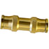 87032 by TECTRAN - Air Brake Air Line Union - Brass, 3/4 inches Tube Size, Push-Lock