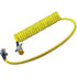 7ATG542EW by TECTRAN - Trailer Power Cable - 15, ft. 7-Way, Powercoil, Auxiliary, Yellow, WeatherSeal