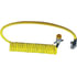 7ATG542EW by TECTRAN - Trailer Power Cable - 15, ft. 7-Way, Powercoil, Auxiliary, Yellow, WeatherSeal