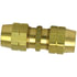 84025 by TECTRAN - Air Brake Air Hose Mender - Brass, 3/8 inches Hose I.D, D.O.T