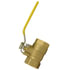 90081 by TECTRAN - Shut-Off Valve - Brass, 1-1/2 inches Pipe Thread, Female to Female Pipe