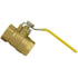 90081 by TECTRAN - Shut-Off Valve - Brass, 1-1/2 inches Pipe Thread, Female to Female Pipe