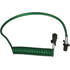 7ATG542PG by TECTRAN - Trailer Power Cable - 15 ft., 7-Way, Powercoil, ABS, Green, with Poly Plugs