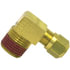 85070 by TECTRAN - DOT 90-Deg Male Elbow Ferrule Fitting, 1/4" Tube Size, 3/8" Pipe Thread Size