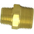 88182 by TECTRAN - Air Brake Reduction Nipple - Brass, 1/4 in. Pipe Thread A, 1/4 in. Pipe Thread B