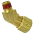 85103 by TECTRAN - NTA 45-Deg Male Elbow Ferrule Fitting, 1/4" Tube Size, 1/4" Pipe Thread