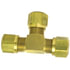 85025 by TECTRAN - Air Brake Air Line Union - Brass, 3/8 in. Tube Size