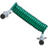 7ATG622MG by TECTRAN - Trailer Power Cable - 20 ft., 7-Way, Powercoil, ABS, Green, with Spring Guards