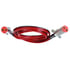 7D122MW by TECTRAN - Trailer Power Cable - 12 ft., Dual Pole, Straight, 4 Gauge, with WeatherSeal