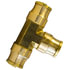 87040 by TECTRAN - Air Brake Air Line Union - Brass, 3/8 in. Tube Size, Push-Lock