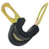 46045 by TECTRAN - Rubber Covered Tube Clamp, 1/2" Width, 5/8" Clamping Diameter, 1/4" Mounting Hole