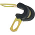 46045 by TECTRAN - Rubber Covered Tube Clamp, 1/2" Width, 5/8" Clamping Diameter, 1/4" Mounting Hole