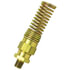 84017 by TECTRAN - Air Brake Air Line Fitting - Brass, 1/2 in. Hose I.D, with Spring Guard