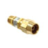 84039 by TECTRAN - Air Brake Air Line Fitting - Brass, 3/8 in. Hose I.D, Swivel Type, D.O.T