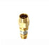 84039 by TECTRAN - Air Brake Air Line Fitting - Brass, 3/8 in. Hose I.D, Swivel Type, D.O.T