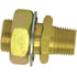 84058 by TECTRAN - Air Brake Frame Coupling - Brass, 2 in. O.A.L, 1/2 in. Male Thread, 3/8 in. Female Thread