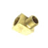 88141 by TECTRAN - Air Brake Air Line Tee - Brass, 3/4 in. Pipe Thread, Extruded, 90 deg. Street