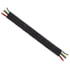 808S by TECTRAN - Wire Loom - 1100 ft., Black, 1/2 inches I.D, Polyethylene, Split Type