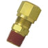 85047 by TECTRAN - DOT Male Ferrule Connector Fitting for Nylon Tubing, 3/4" Tube Size, 1/2" Pipe Thread