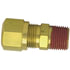 85047 by TECTRAN - DOT Male Ferrule Connector Fitting for Nylon Tubing, 3/4" Tube Size, 1/2" Pipe Thread