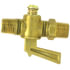 90031 by TECTRAN - Air Brake Air Shut-Off Petcock - Brass, 1/4/ in. Thread, Male Pipe to Male Pipe