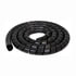 Tectran 832SPR-16 Spiral Wrap UV-Resistant Black Spiral Wrap, 16 ft. Length, 2 in. Inside Diameter