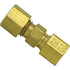 862-2 by TECTRAN - Transmission Air Line Fitting - Brass, 1/8 inches Tube, Union