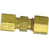 862-2 by TECTRAN - Transmission Air Line Fitting - Brass, 1/8 inches Tube, Union