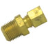 868-25A by TECTRAN - Transmission Air Line Fitting - Brass, 5/32 in. Tube, 1/8 in. Thread, Male Connector