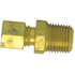 868-25A by TECTRAN - Transmission Air Line Fitting - Brass, 5/32 in. Tube, 1/8 in. Thread, Male Connector