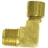 869-2X1 by TECTRAN - Transmission Air Line Fitting - Brass, 1/8 in. Tube, 1/16 in. Thread, Elbow