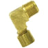 869-2X1 by TECTRAN - Transmission Air Line Fitting - Brass, 1/8 in. Tube, 1/16 in. Thread, Elbow