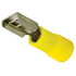 42265 by TECTRAN - Female Terminal - Yellow, 12-10 Wire Gauge, Vinyl, Quick Disconnect