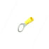 42251 by TECTRAN - Ring Terminal - 12-10 Wire Gauge, Yellow, 1/2 in. Stud Size, Vinyl, Standard Pack