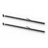 080-01023 by TRAMEC SLOAN - Cargo Bar - SL-30 Series, 84 Inch-114 Inch Articulating And F-Track End-Black Powder Coat