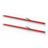 080-01034 by TRAMEC SLOAN - Cargo Bar - SL-30 Series, 84 Inch-114 Inch E-Track Ends -Red Powder Coat