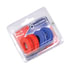 101117BRP by TECTRAN - Air Brake Gladhand Seal - (2) Red and (2) Blue, Polyurethane, with Built-In Filter