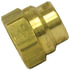 1025-8 by TECTRAN - Air Brake Air Line Nut - Brass, 1/2 in. I.D Hose, D.O.T