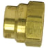 1025-8 by TECTRAN - Air Brake Air Line Nut - Brass, 1/2 in. I.D Hose, D.O.T