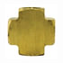 102-D by TECTRAN - Air Brake Pipe Cross - Brass, 1/2 inches Pipe Thread, Extruded