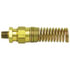 104-8 by TECTRAN - Air Brake Air Line Fitting - Brass, 1/2 in. Hose I.D, with Spring Guard