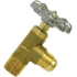 1049-6B by TECTRAN - SAE 45-90 Brass Truck Shut-Off Valve, 3/8" Tube Size, 1/4" Pipe Thread Size