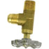 1049-6B by TECTRAN - SAE 45-90 Brass Truck Shut-Off Valve, 3/8" Tube Size, 1/4" Pipe Thread Size