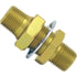 115-88 by TECTRAN - Air Brake Frame Coupling - Brass, 2.9 in. O.A.L, 1/2 in. Male, 1/4 in. Female