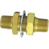 115-88 by TECTRAN - Air Brake Frame Coupling - Brass, 2.9 in. O.A.L, 1/2 in. Male, 1/4 in. Female