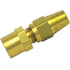 1166-6B by TECTRAN - DOT Air Brake Female Connector Fitting, Brass, Copper Tubing, 3/8" x 1/4" Thread