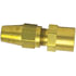 1166-6B by TECTRAN - DOT Air Brake Female Connector Fitting, Brass, Copper Tubing, 3/8" x 1/4" Thread